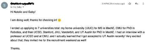 Client win: annika offer email